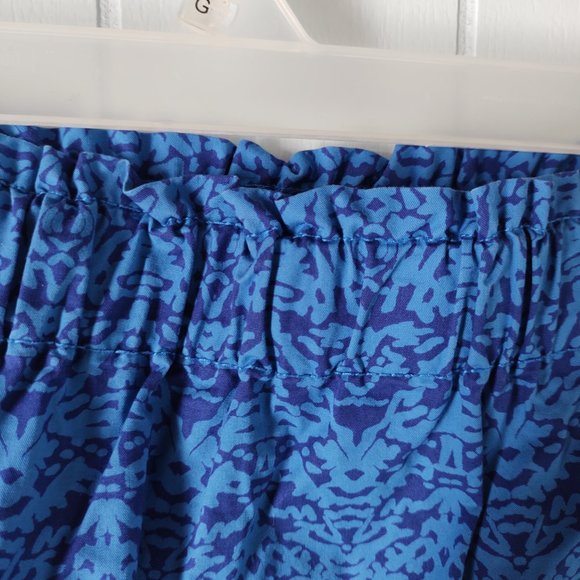 Joe Fresh Ikat Print Elastic Waist Skirt with Pockets - Picture 4 of 6